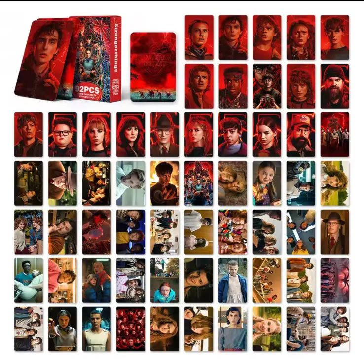 Strangerthings ストレンジャーシングス カード92枚セット ステッカー