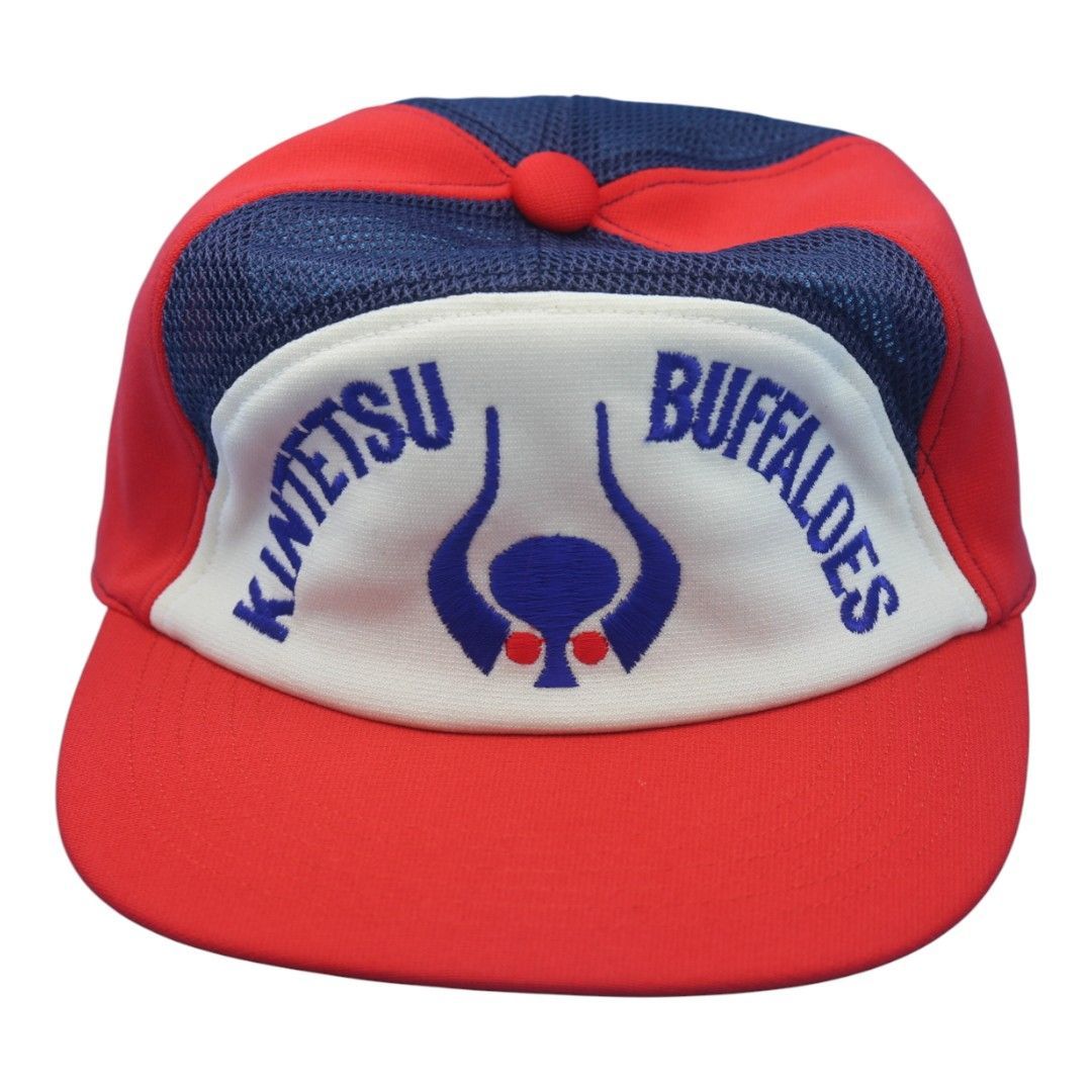近鉄バファローズ メッシュキャップ KINTETSU BUFFALOES ① - メルカリ