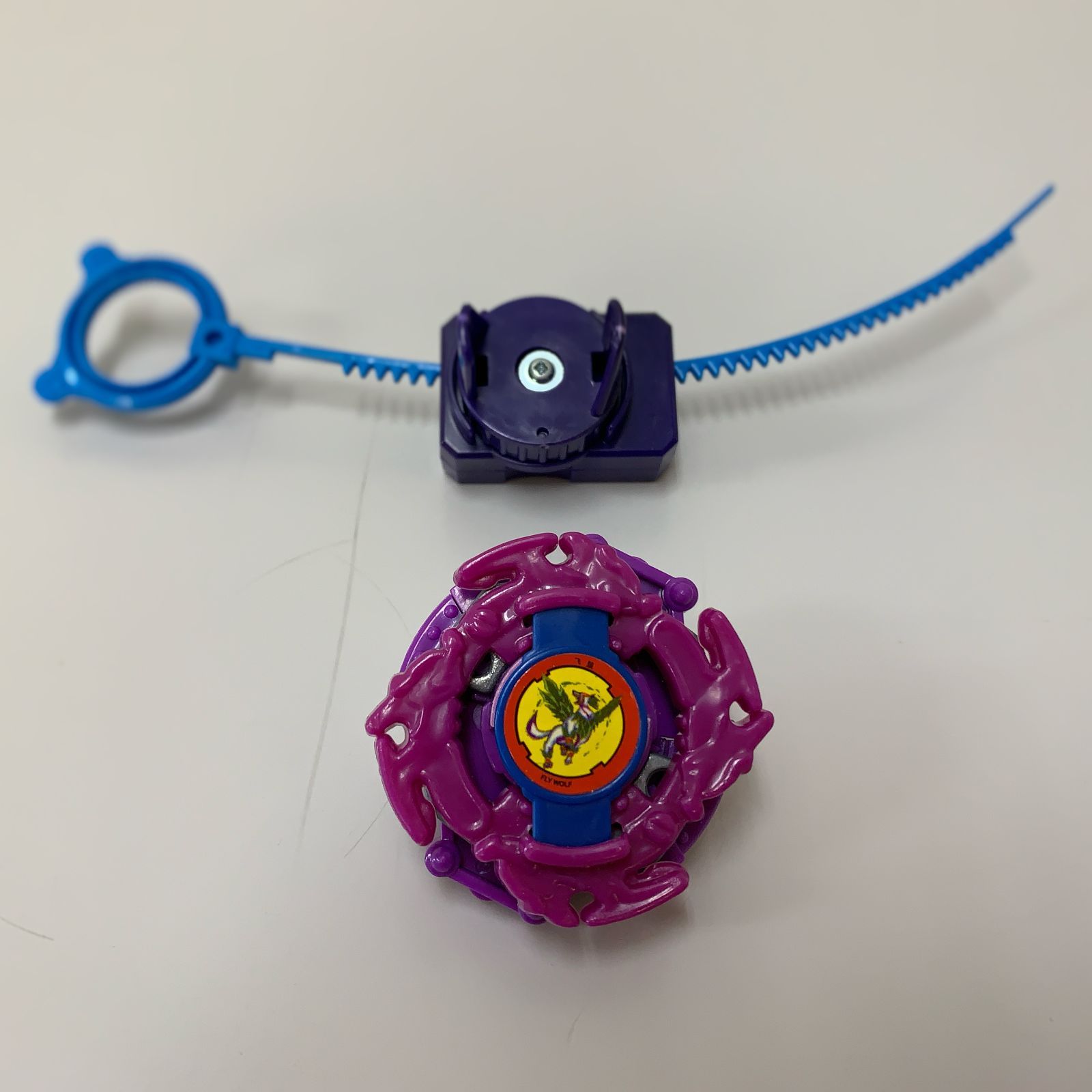 〇爆転シュート ベイブレード サンダーペガサス(ハイライトパープル