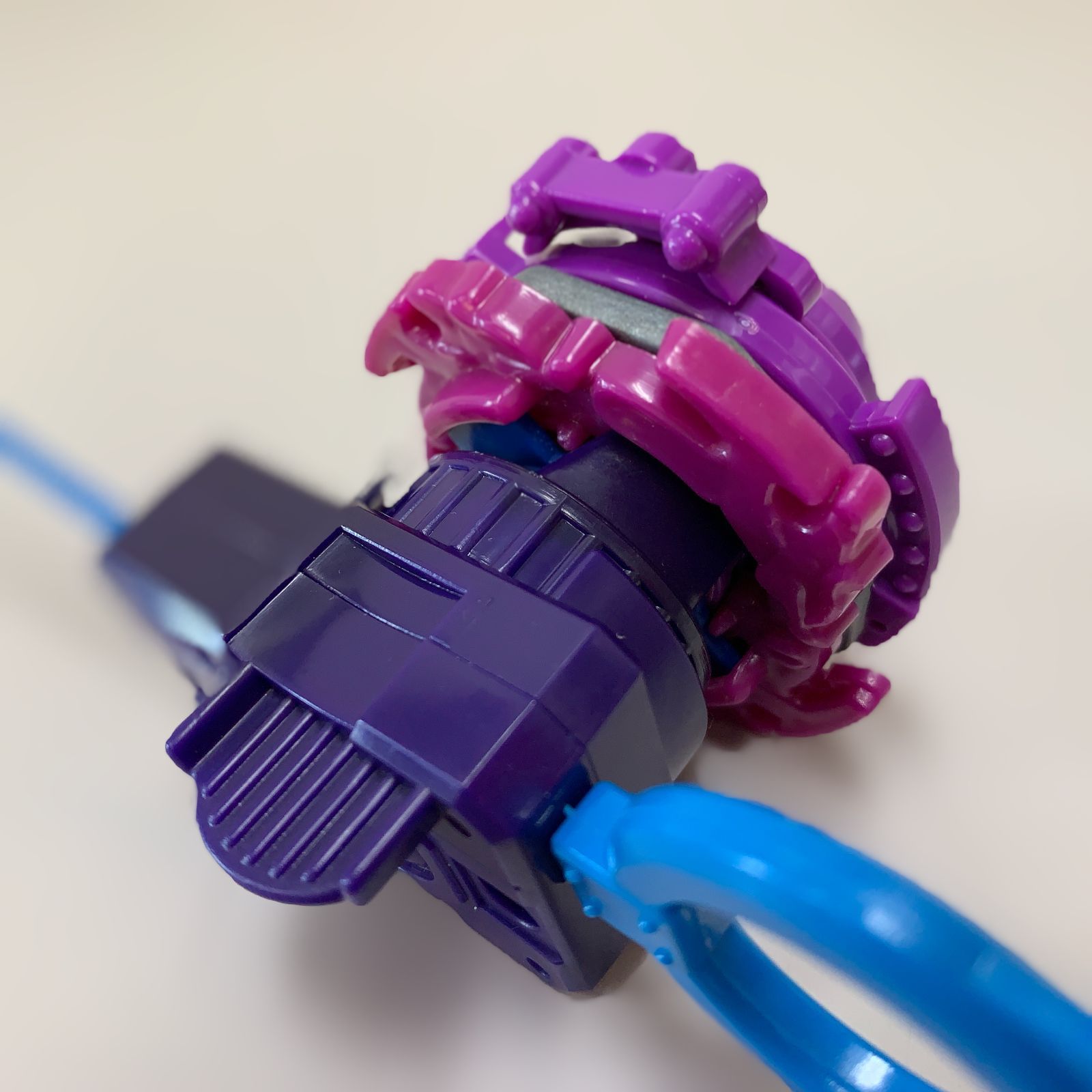 〇爆転シュート ベイブレード サンダーペガサス(ハイライトパープル