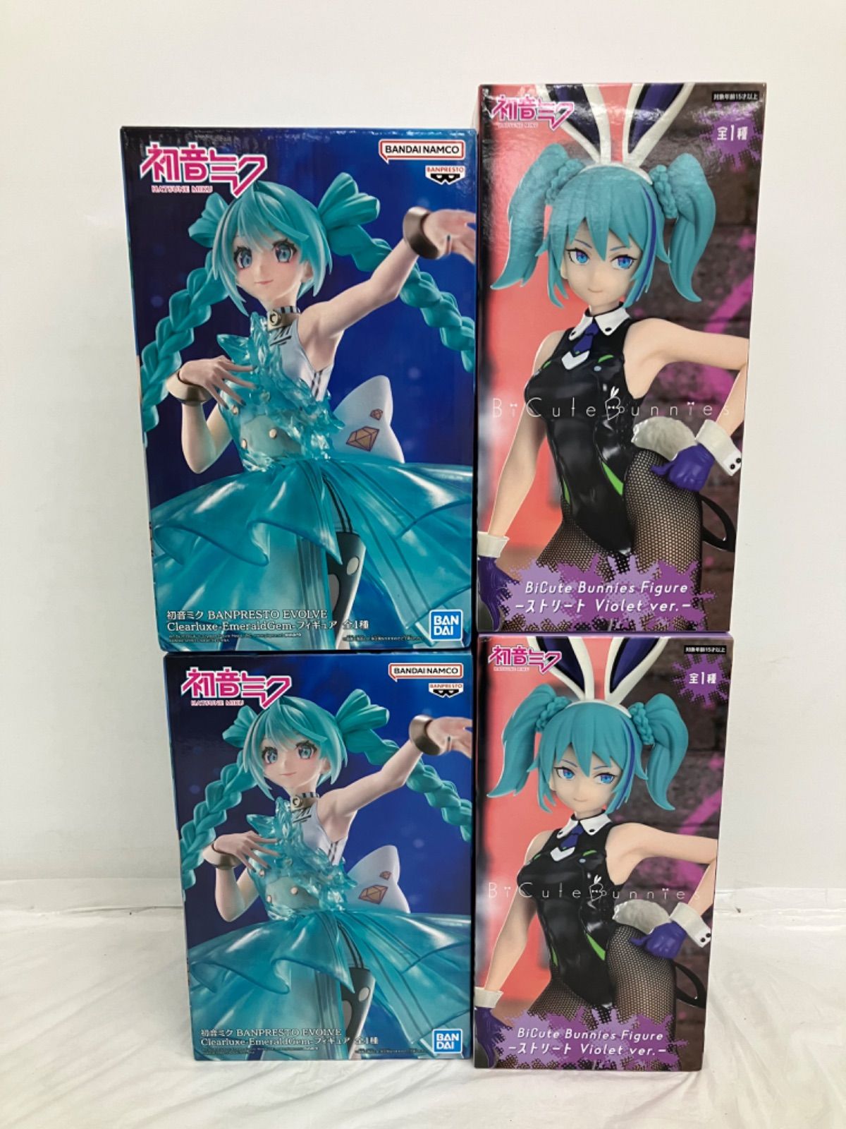 未開封 初音ミク フィギュア 2種4個セット LF2653 f107 - メルカリ