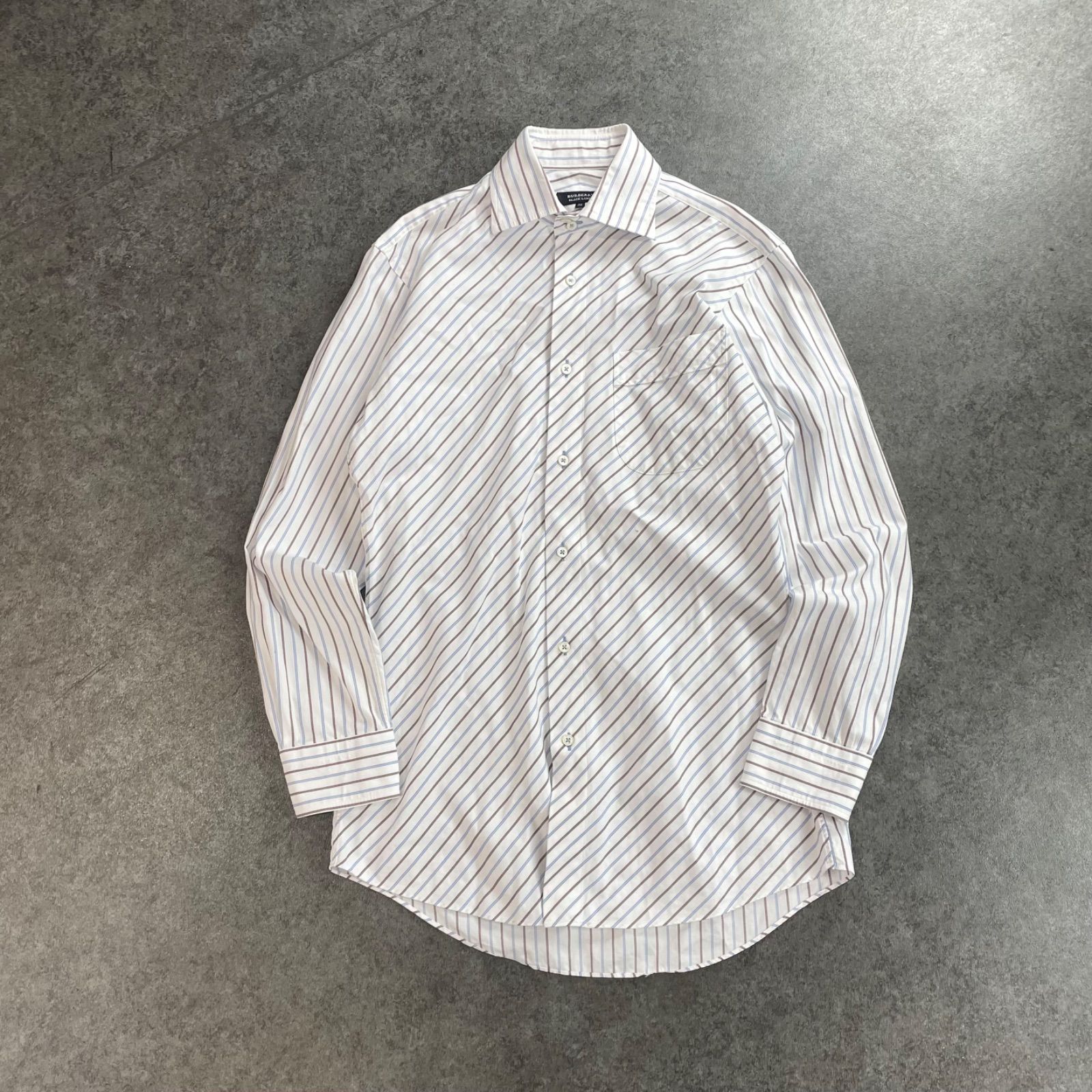日本製 BURBERRY BLACK LABEL バーバリーブラックレーベル 長袖シャツ