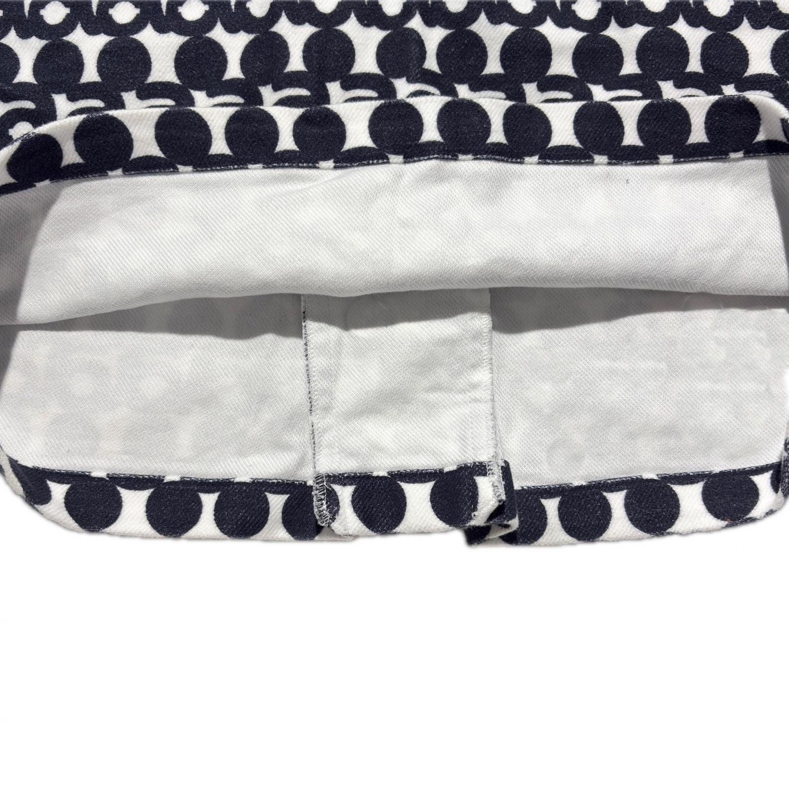 中古 レディース アルチビオ archivio スカート 36(S) 紺×白 微起毛