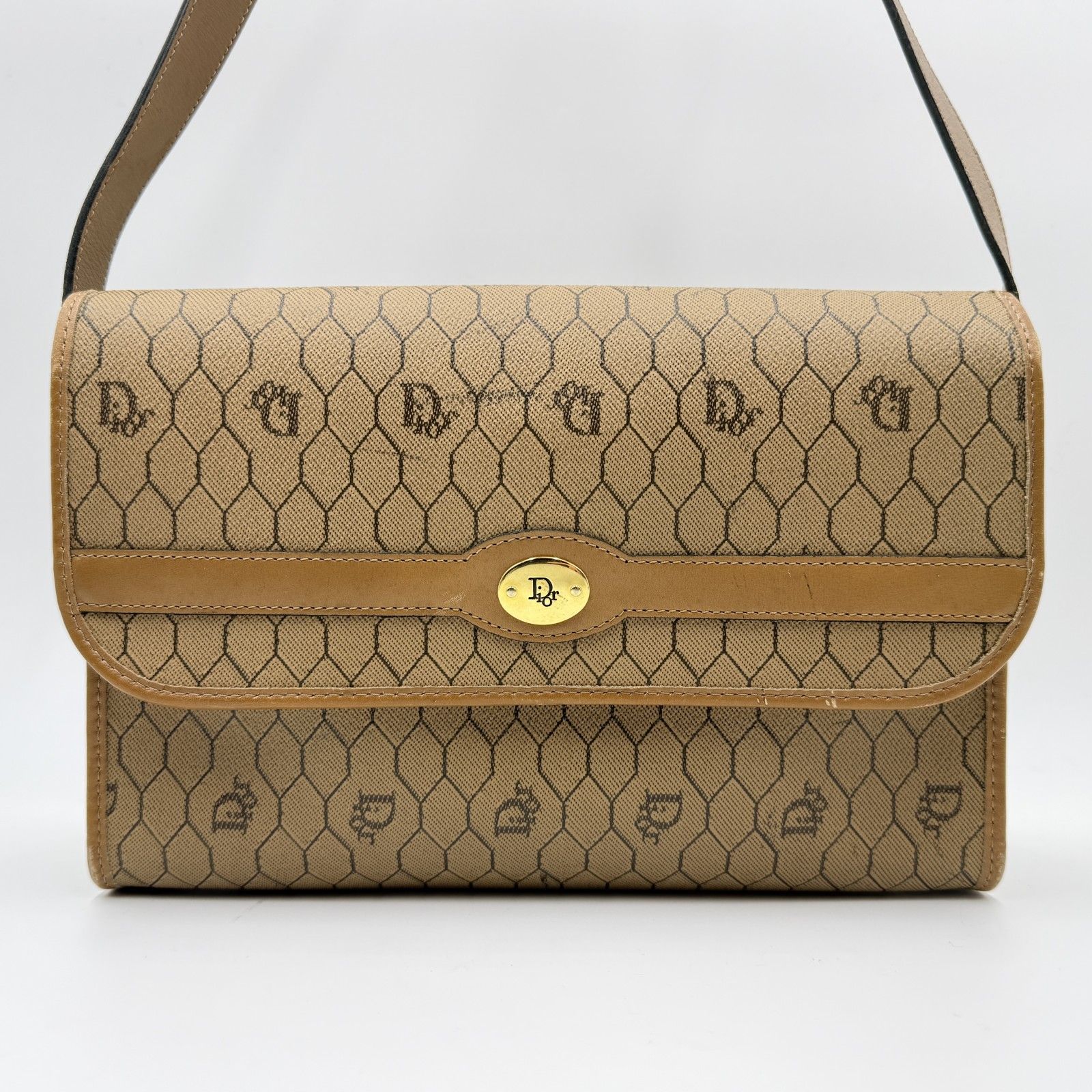 Christian Dior（クリスチャン・ディオール）ヴィンテージ ハニカム柄