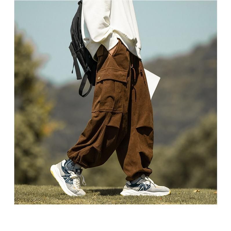 送料無料 ズボン コーデュロイパンツ カーゴパンツ 2type選択可