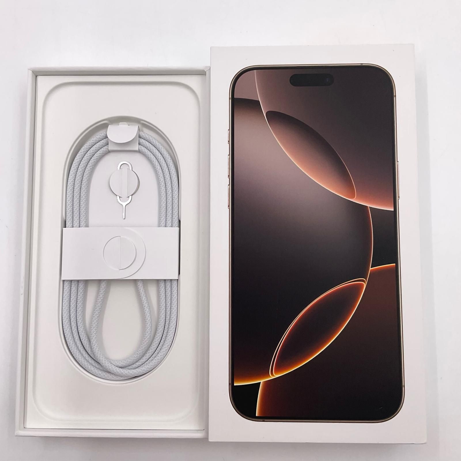 iPhone 16 Pro Max 256GB デザートチタニウム SIMフリー 白ロム 美品