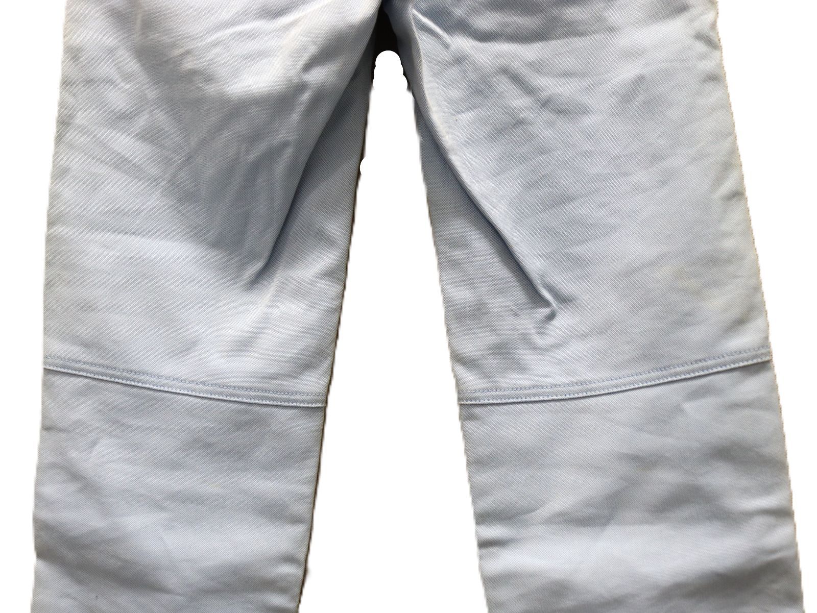 CHANEL シャネル スポーツライン デニムパンツ ライトブルー ココ