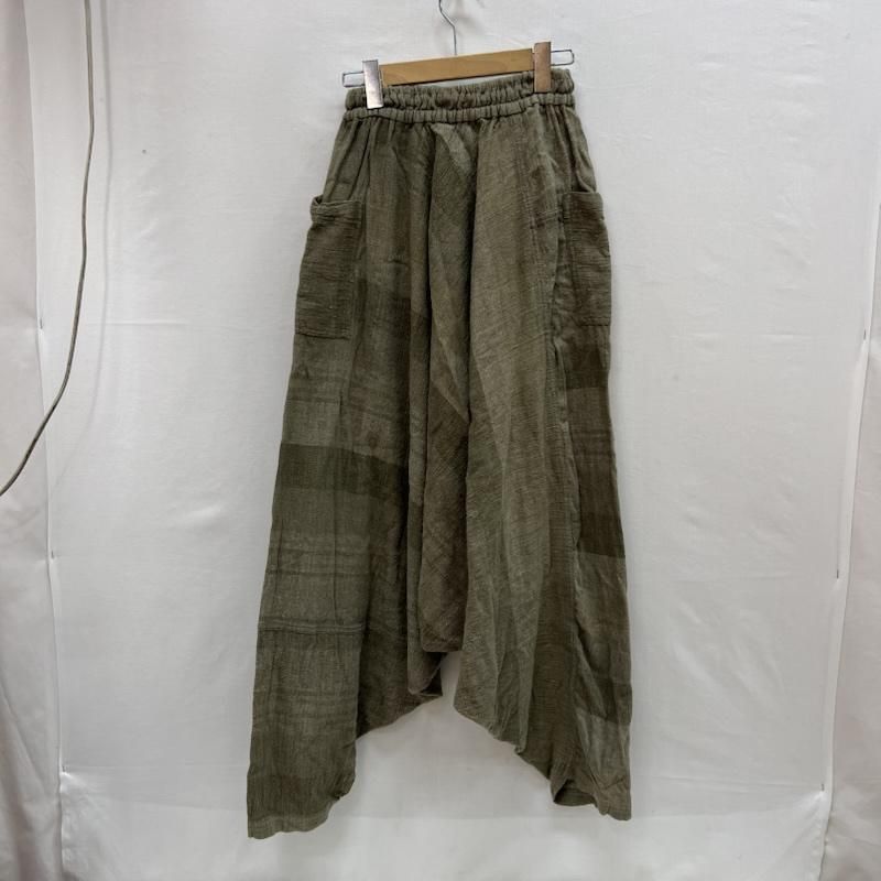 ウサト うさとの服 手織り 天然草木染め モモンガ ムササビ パンツ