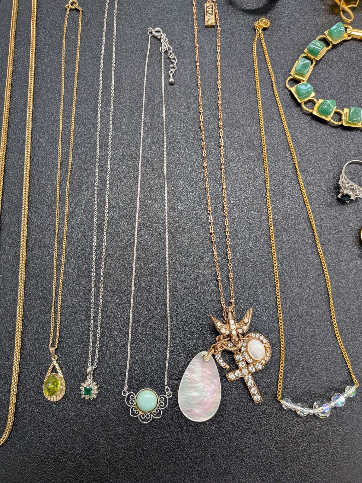 遺品整理まとめて□74】ジュエリー 20点 SILVER ストーン べっ甲