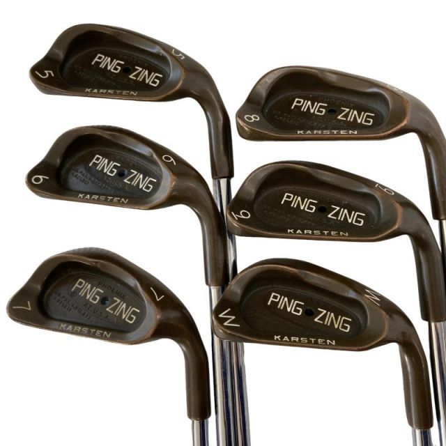 中古】 ピン ZING ベリリウムカッパー 9S アイアンセット IR JZ