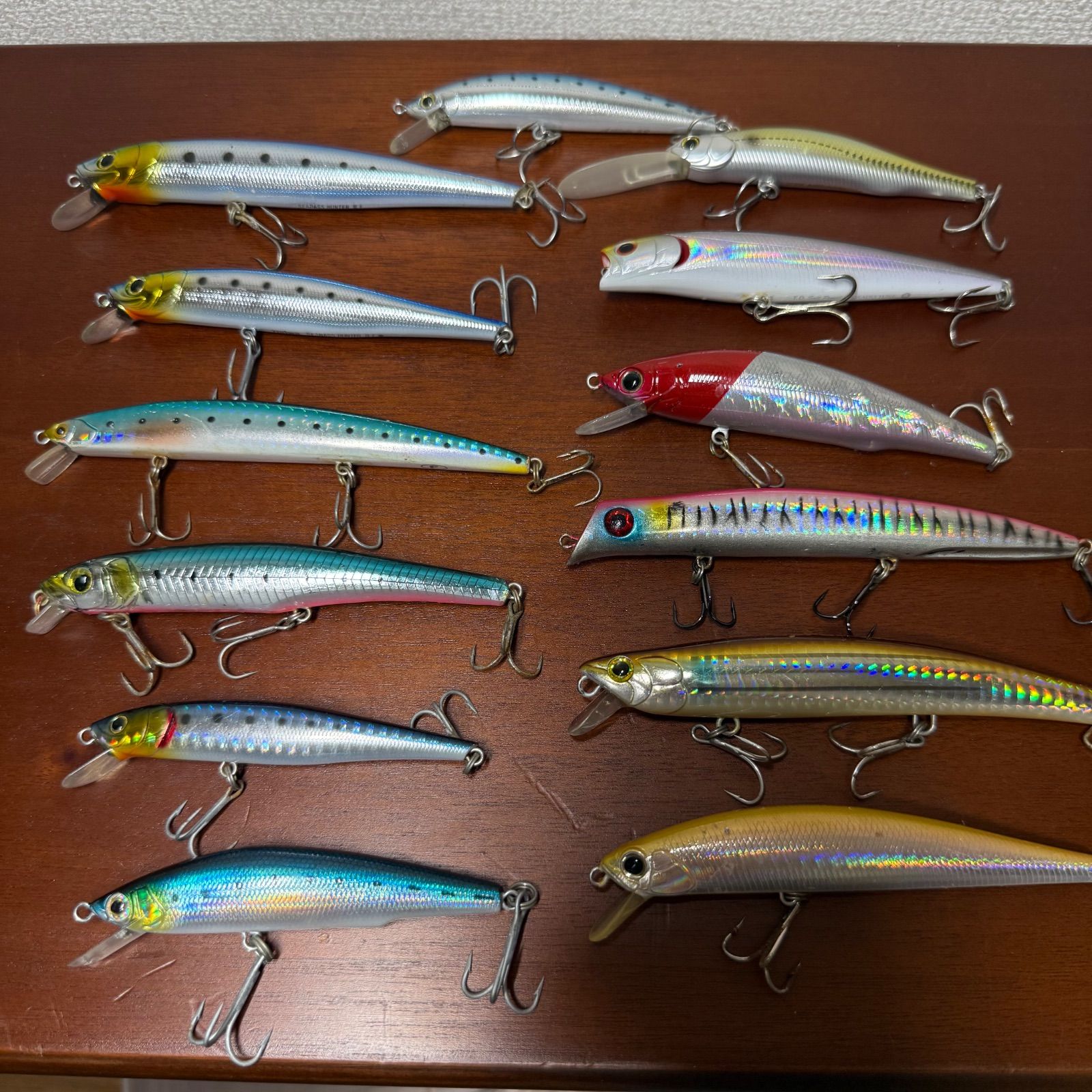 6*1様 シーバスルアー15個セット まとめ売り メガバス ブルーブルー