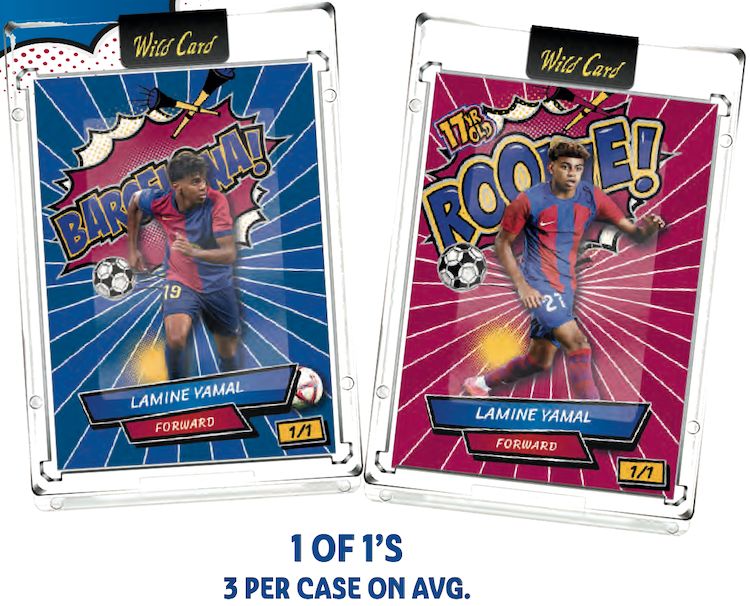 ラスト1箱！【即発送可】激レア！【ラミン・ヤマルRC5枚入り】日本未