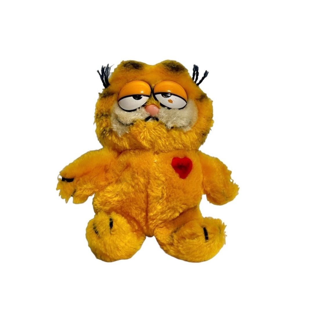 ヴィンテージ GARFIELD ぬいぐるみ ガーフィールド ハート - メルカリ