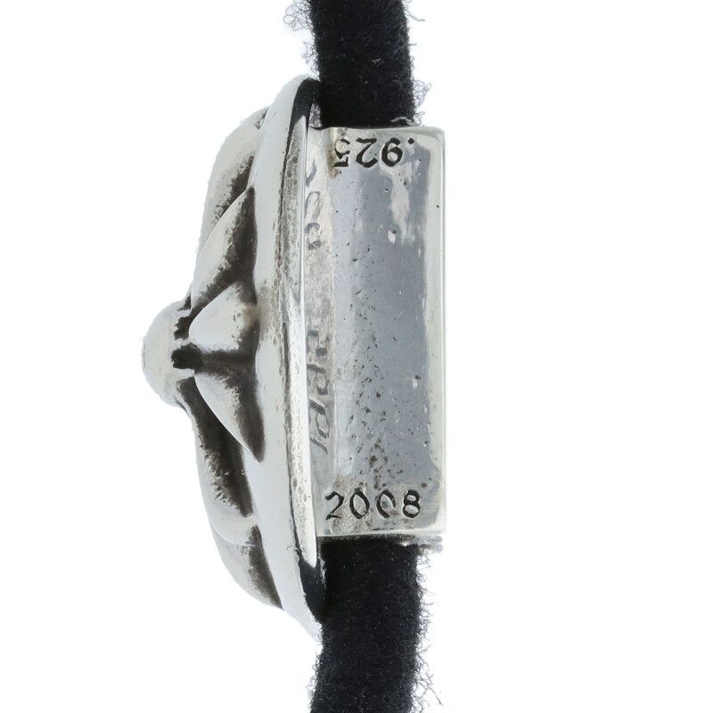 クロムハーツ HAIRBAND⁄クロスボールボタンヘアゴム シルバーコンチョ