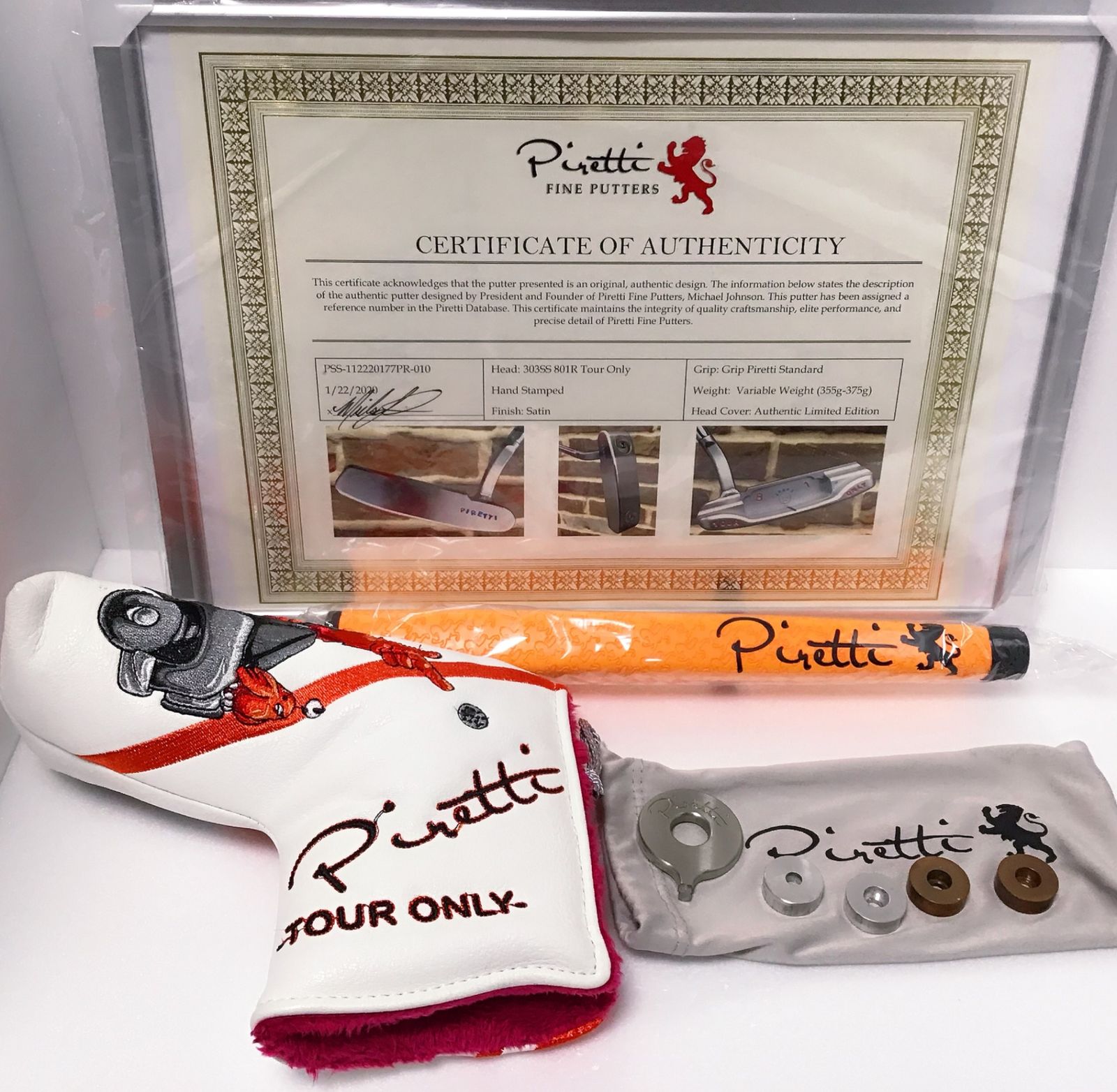 ツアーオンリー ピレッティ Piretti 303SS 801R Tour Only 鑑定書付き