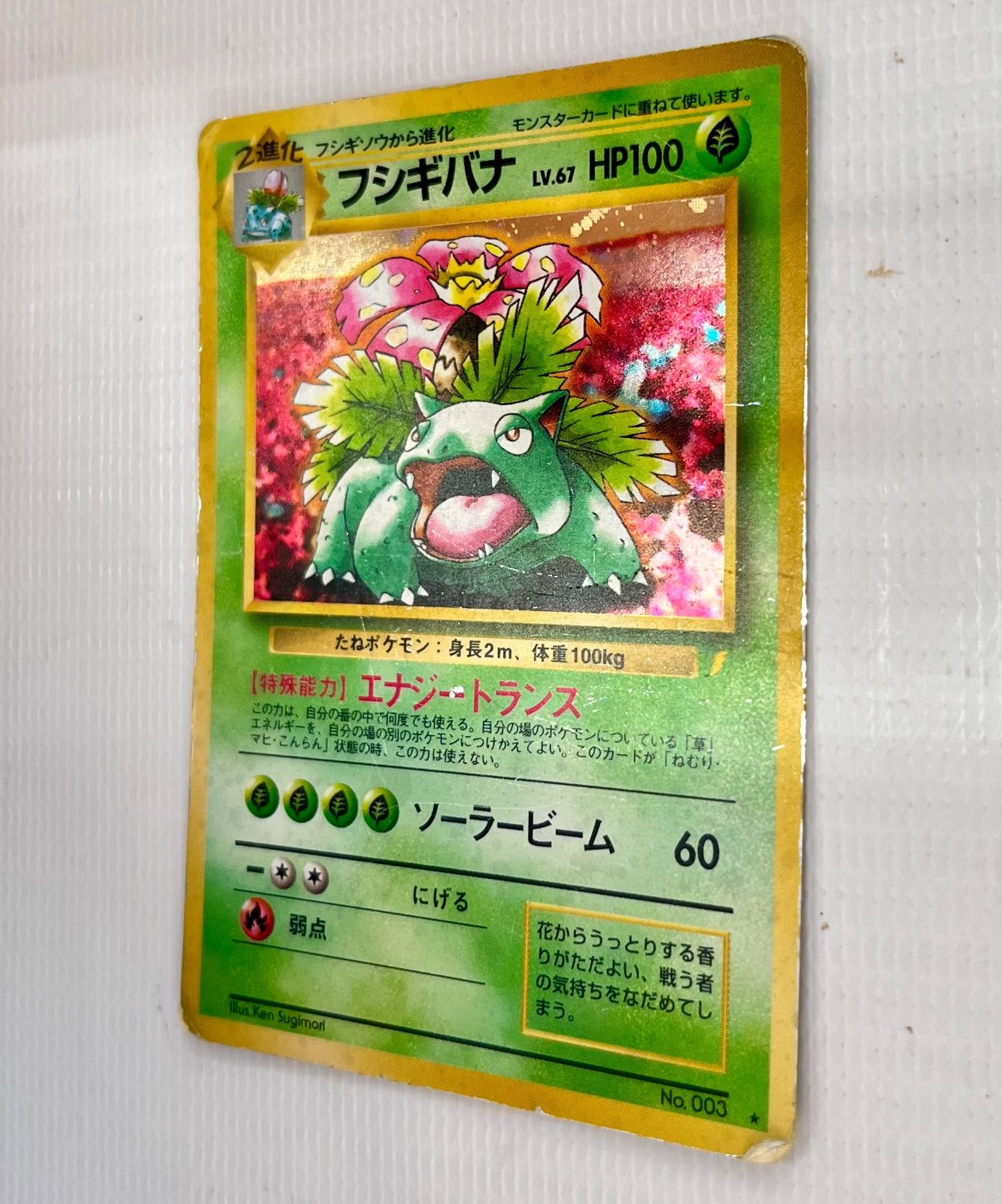 わるいフシギバナ わるいフシギソウ 旧裏 002 003 わるいフシギバナ