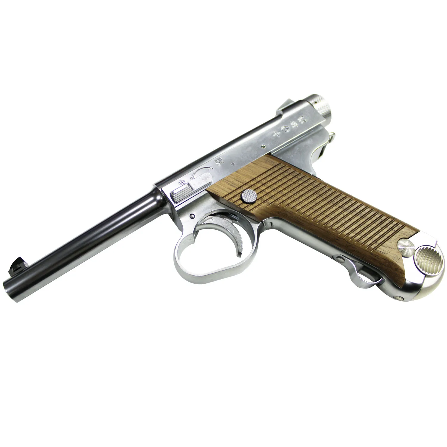 中古」マルシン 南部14年式拳銃 後期モデルHW マルシン 南部14年式拳銃