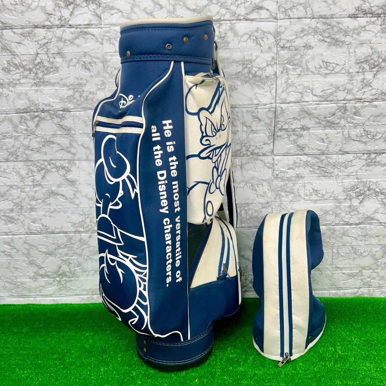 希少】DISNEY SPORTS ディズニー ゴルフ キャディバッグ ドナルド
