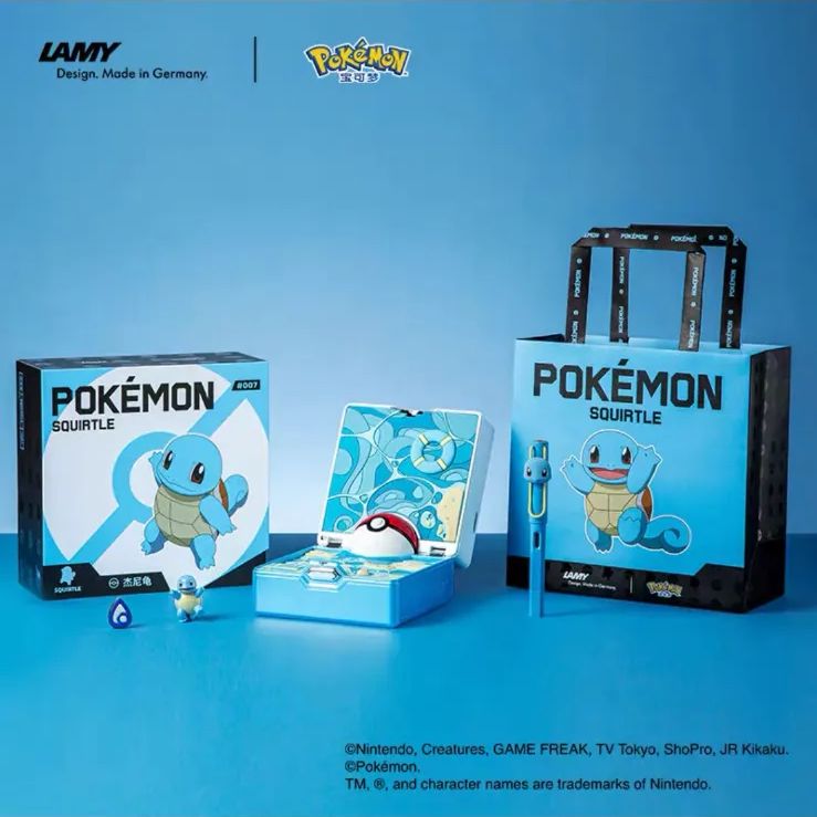 4種類】万年筆LAMY x Pokemon 海外限定版 万年筆 ギフトセット