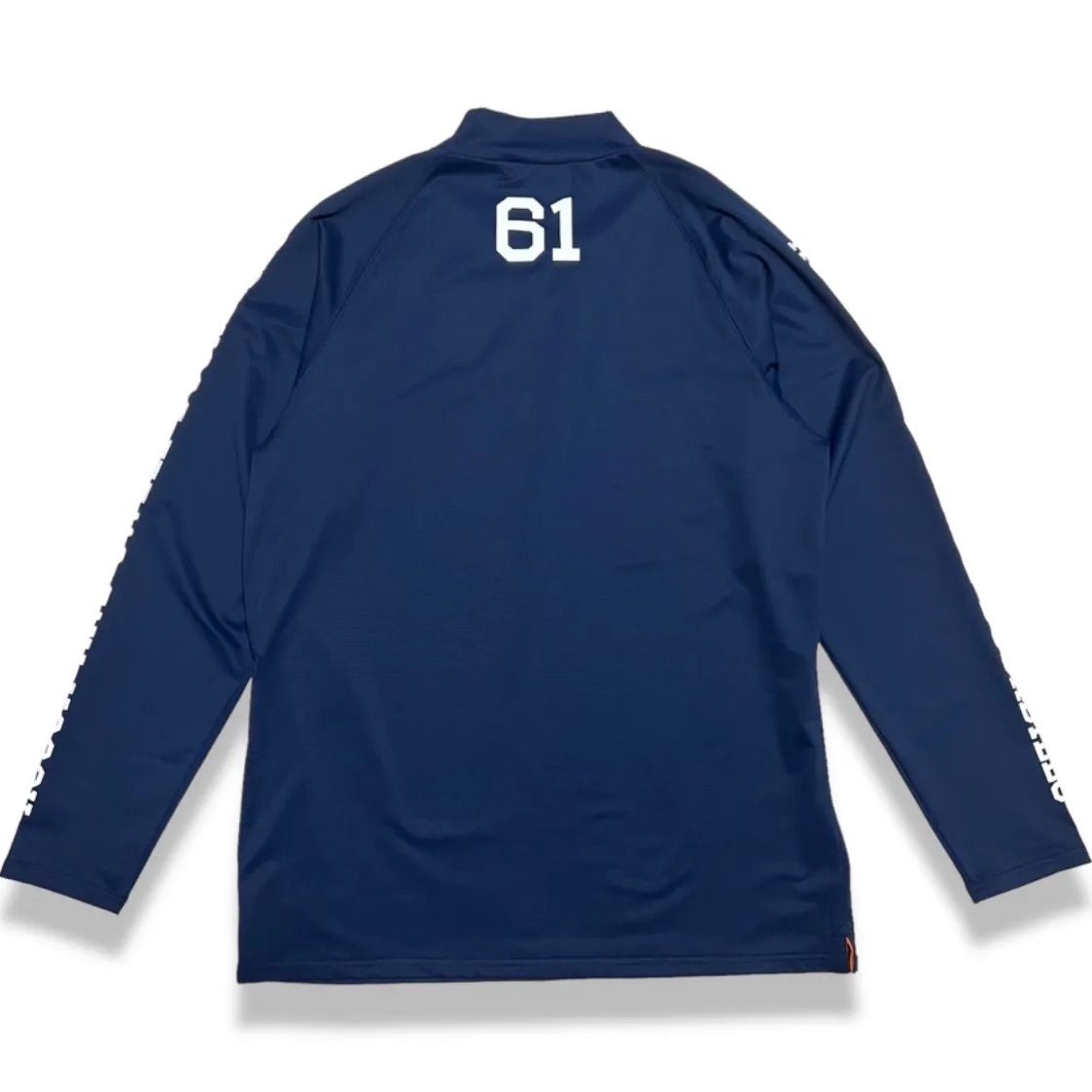 新品」rough & swell Mサイズ 長袖モックネック ネイビー ROUGH