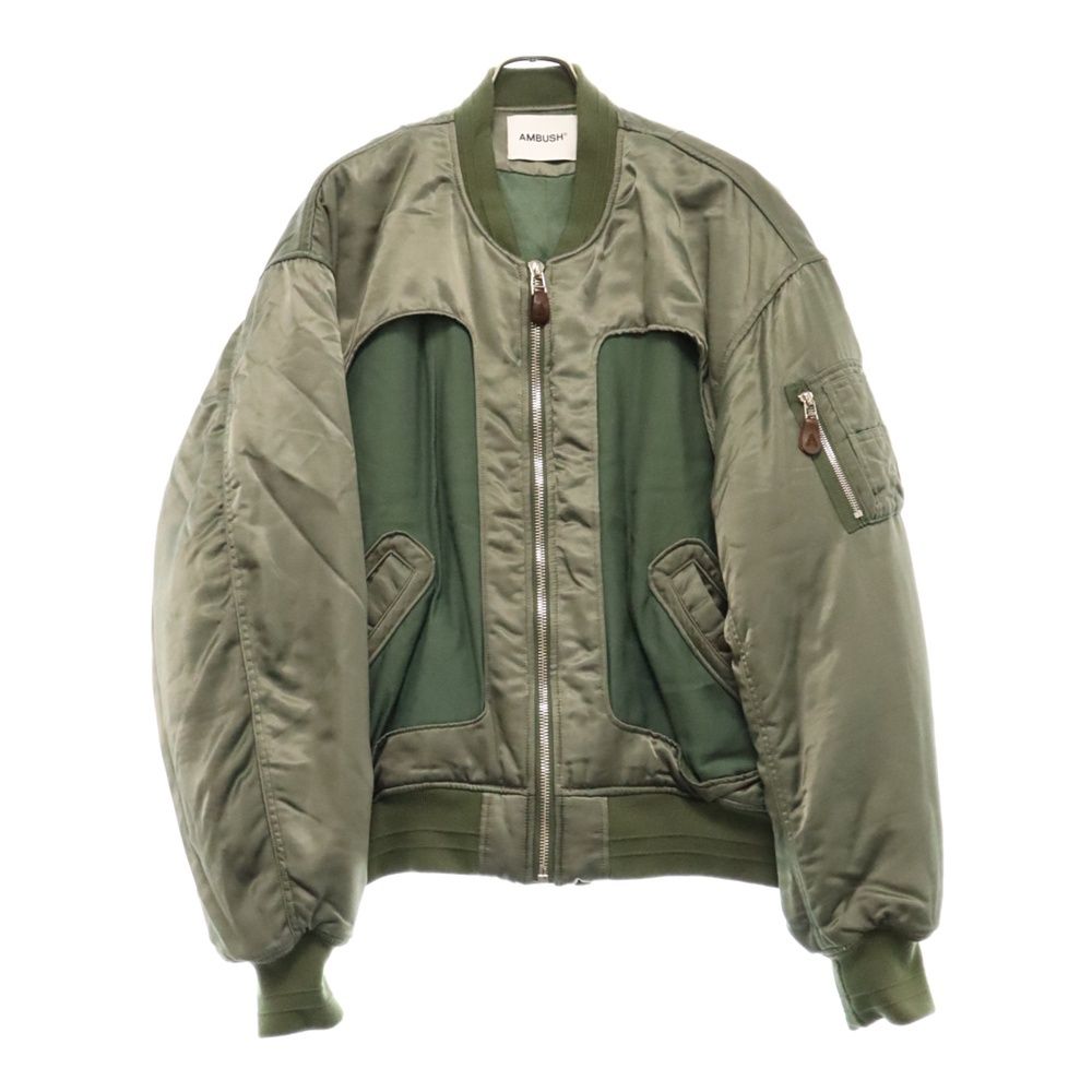 AMBUSH (アンブッシュ) MA-1 LIGHT PUFF JACKET ジップアップ ライト