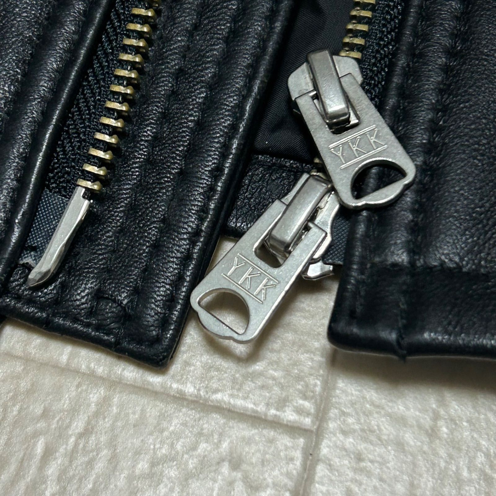 RAGEBLUE レイジブルー ラムレザージャケット シングルライダース