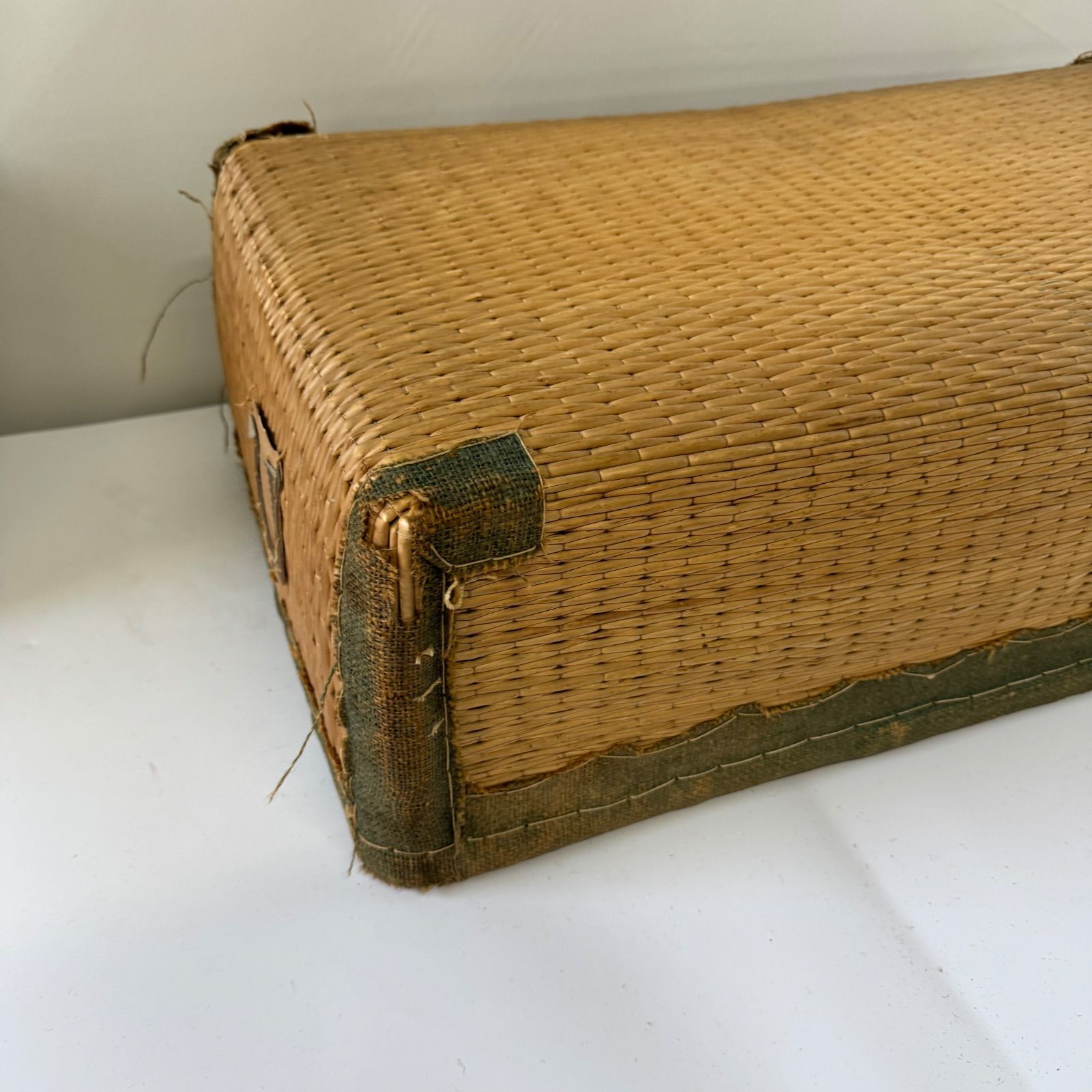 古い柳行李 籠 収納籠 レトロ 時代物 古道具 柳行李 やなぎこおり