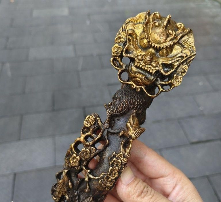 吉田叡示 銅像 共箱 在銘 YOSHIDA ブロンズ 彫刻 置物 金属工芸 銅製