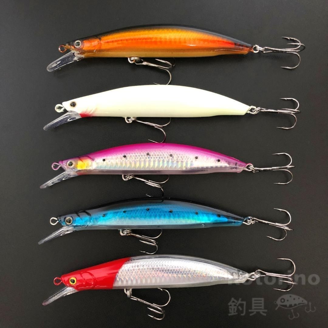 シーバス ルアー セット シンキングミノー スロー 14g 10cm ヒラメ