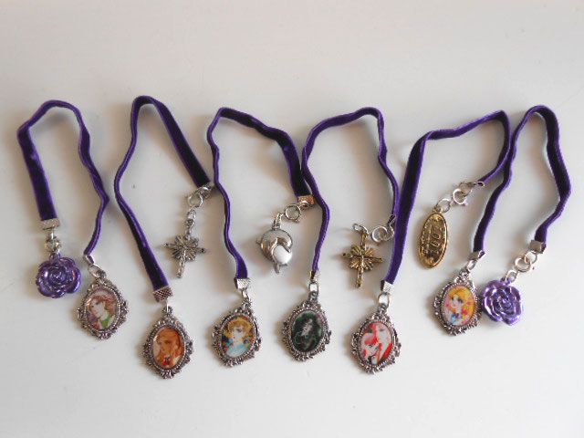 ♯Jut16GZ ガラスの仮面紫のブックチャームレア入フル6種 - メルカリ