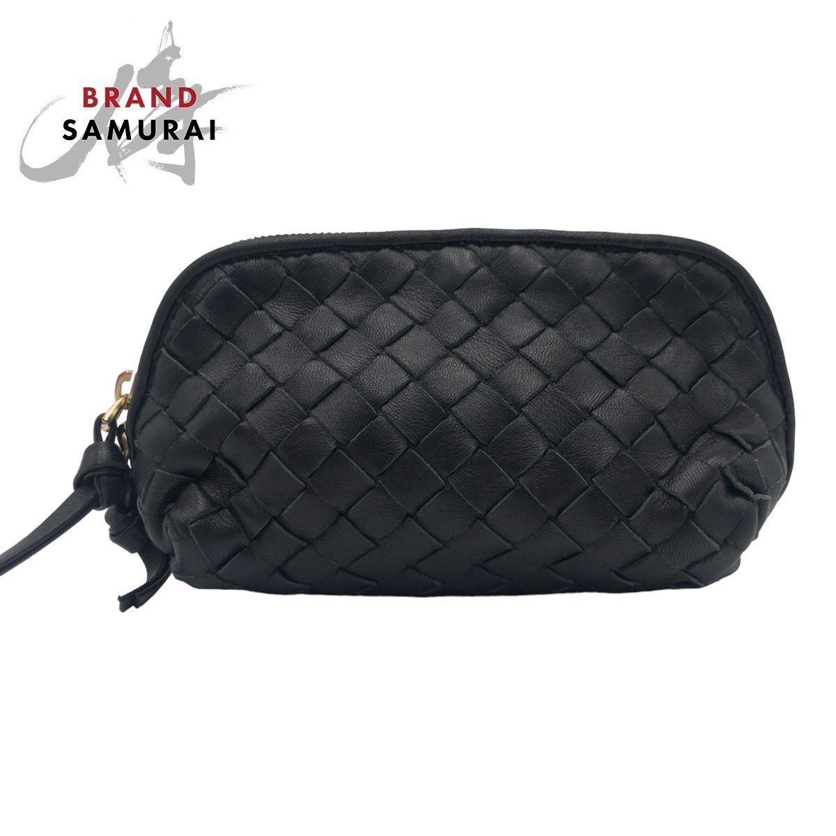 BOTTEGAVENETA ボッテガヴェネタ イントレチャート ブラック 黒 レザー