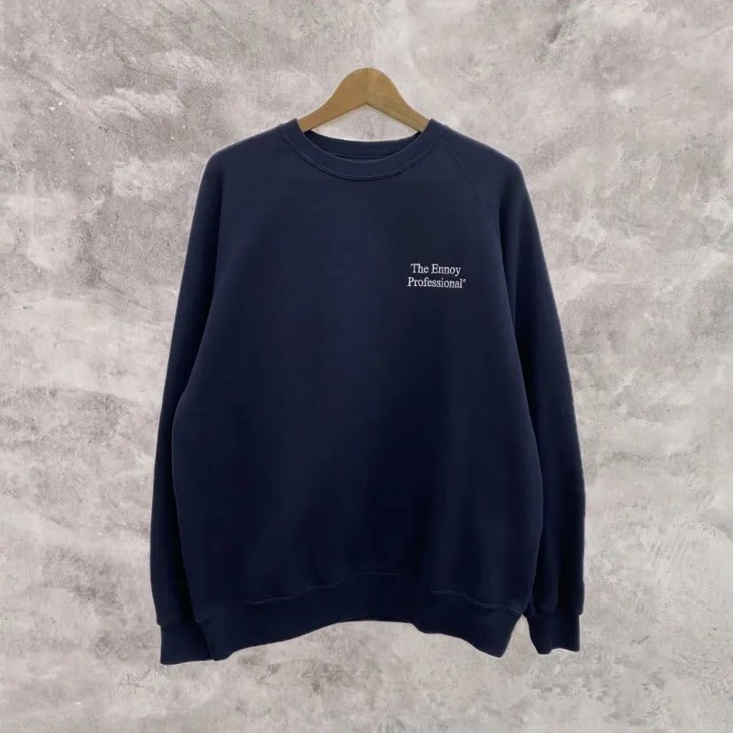 The Ennoy Professional クルーネックスウェット ネイビー ENNOY