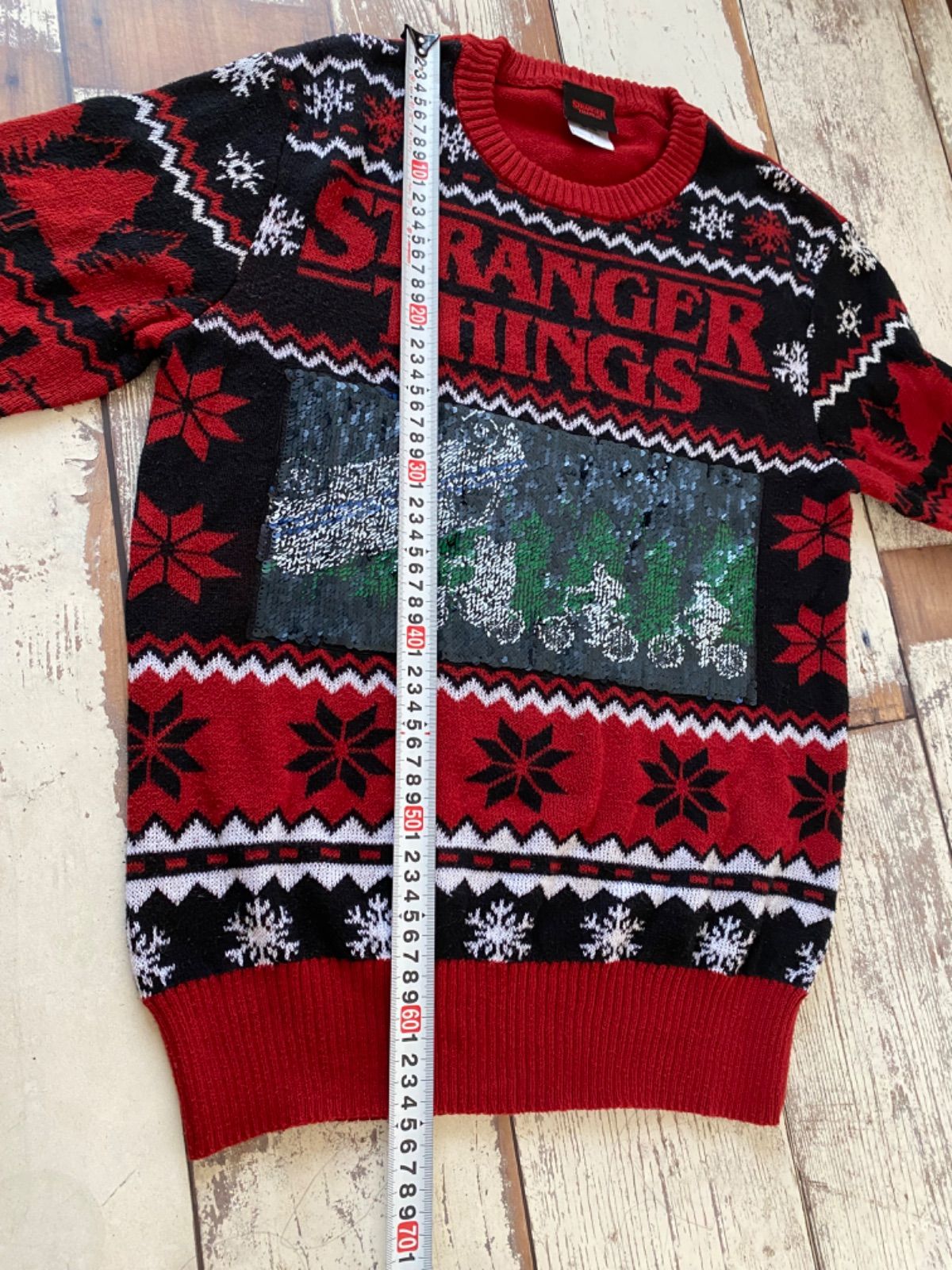 ストレンジャーシングス stranger things ニット セーター Netflix