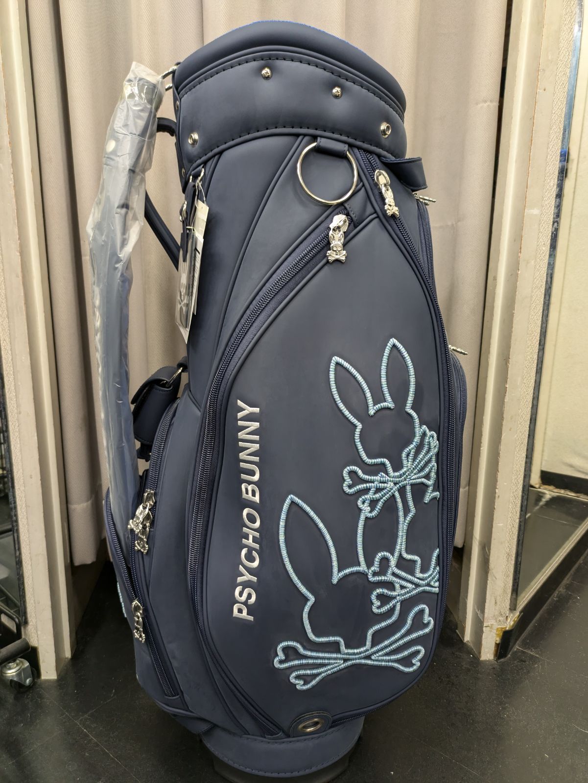Psycho Bunny ゴルフバッグ ネイビー 【公式通販】