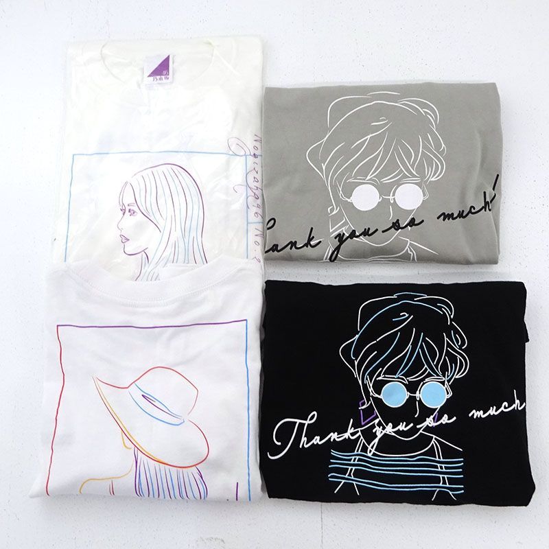 三重店】乃木坂46 白石麻衣 卒業コンサート Tシャツ ロングTシャツ 4枚