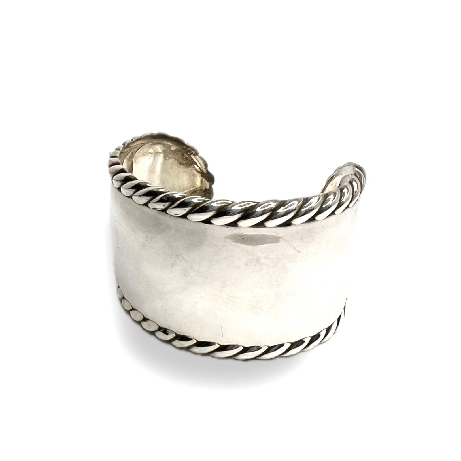 PHILIPPE AUDIBERT Cesar rigid Bracelet ツイストデザイン ワイド