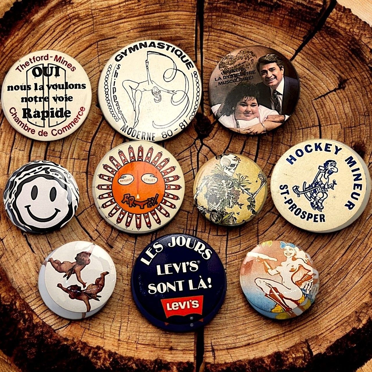 缶バッジ ビンテージ アンティーク K 50s ~ 60s 70s 80s 90s 00s 小物