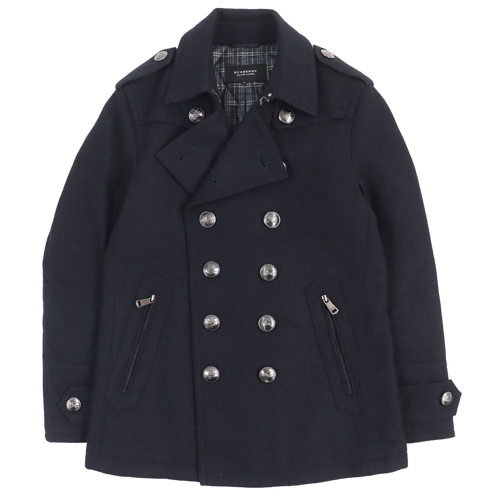 希少！XL】高級カシミヤ×ウール バーバリーブラックレーベル ウール