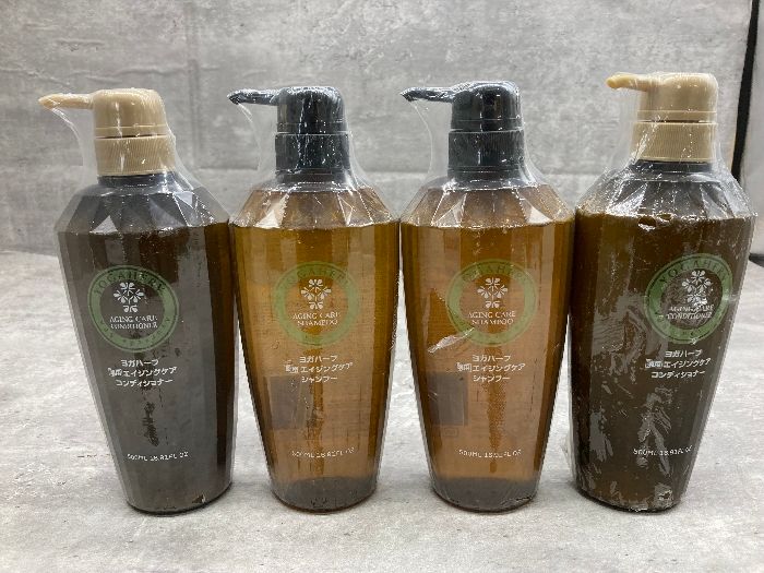 A1b ヨガハーブ 薬用 エイジングケア シャンプー2本＆コンディショナー