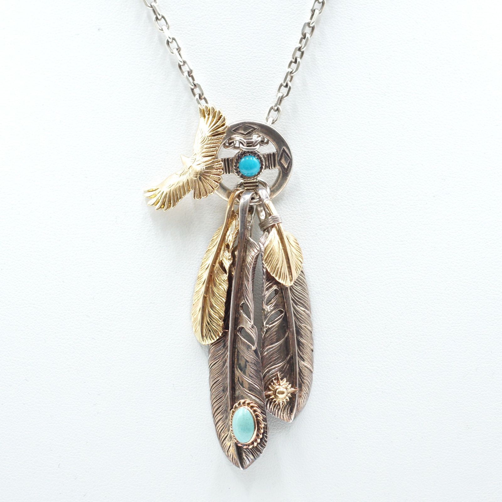 ARIZONA FREEDOM アリゾナフリーダム チェーンネックレス SV/K18