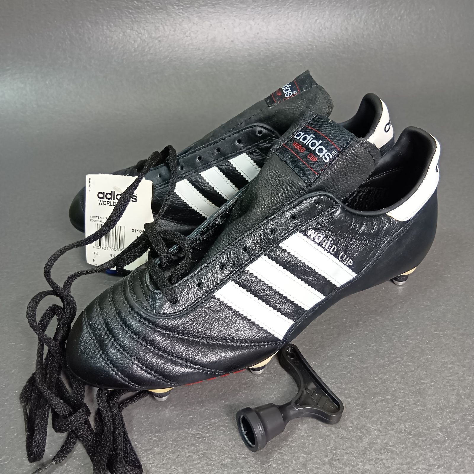 タグ付 adidas WORLD CUP SPIKE MADE IN GERMANY ドイツ製 アディダス