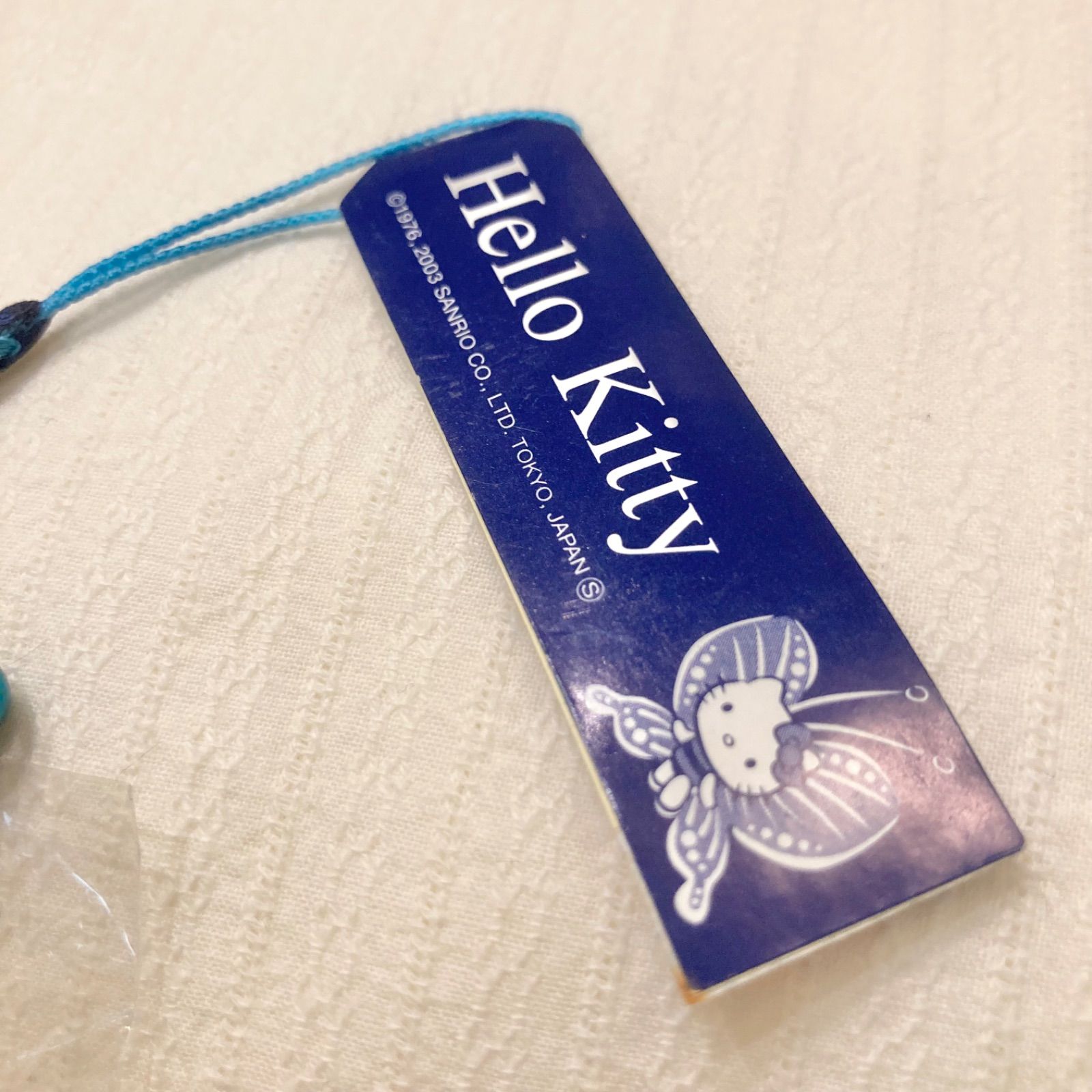 101 ハローキティ 根付 夜の蝶 ストラップ 蓄光 101 ハローキティ 根付