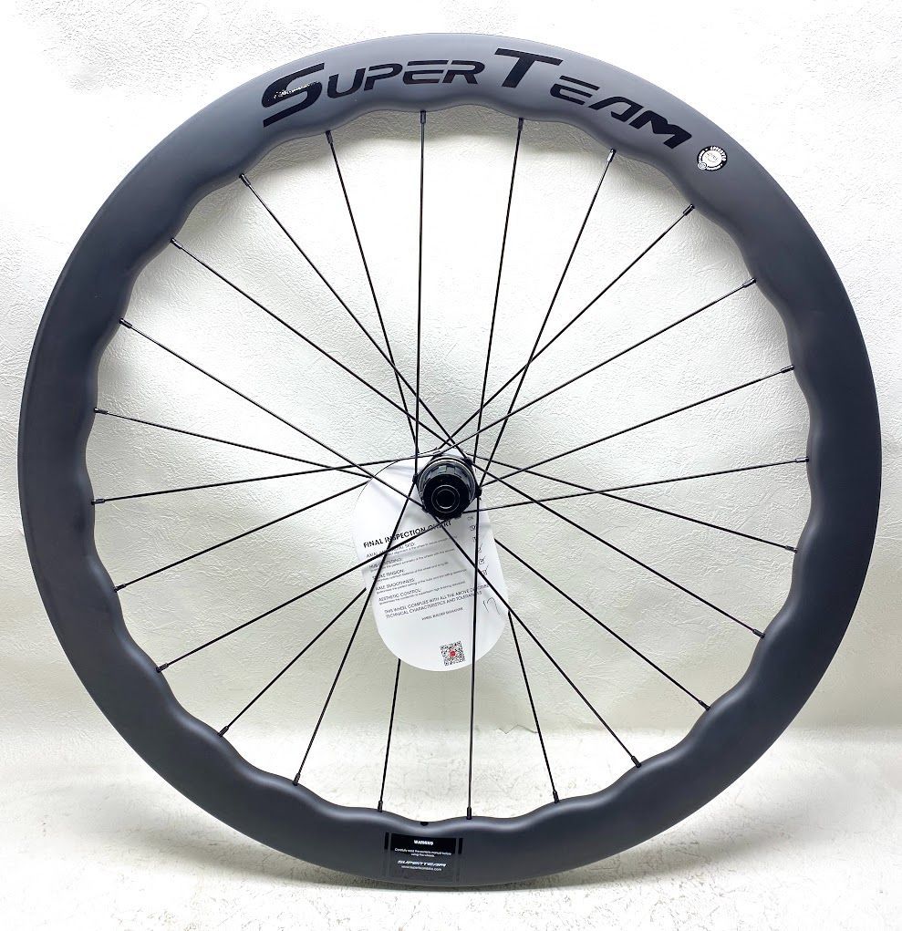 SUPER TEAM カーボンホイール リムブレーキ 700C 50ミリ スーパー