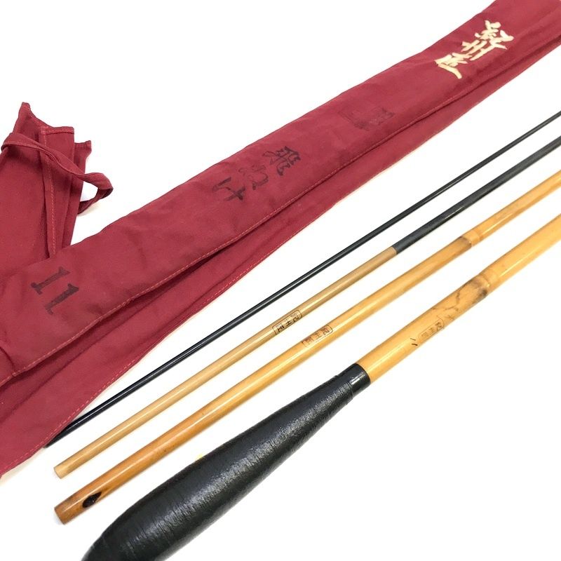 秀竿師／5本継 ヘラ竿 ヘラブナ竿 竹竿 和竿 へら和竿 秀竿師／5本継