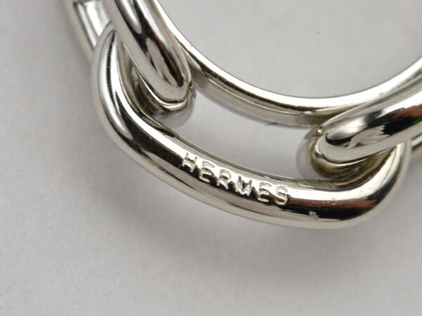 エルメス HERMES ルカデ シェーヌダンクル スカーフリング 箱付 GP