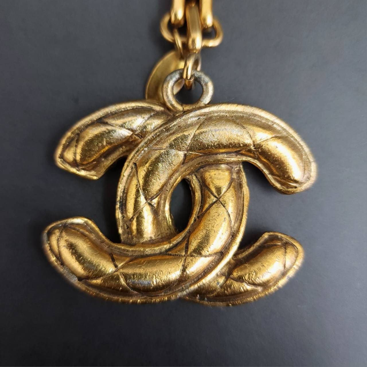 最終価格】CHANEL シャネル キーホルダー ココマーク マトラッセ