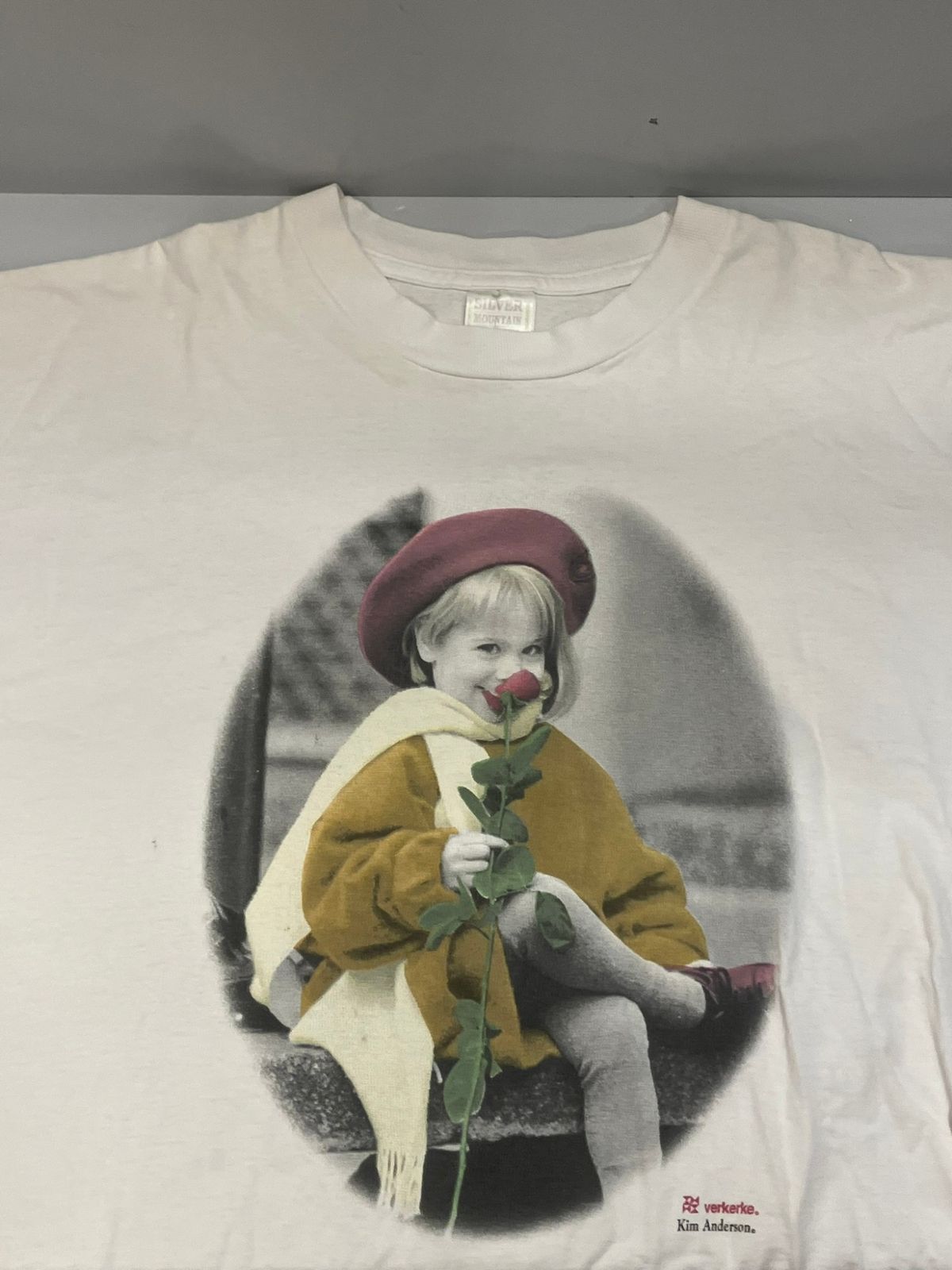 ヴィンテージ vintage 90s 90's Kim Anderson 写真家 フォトT ART Tee