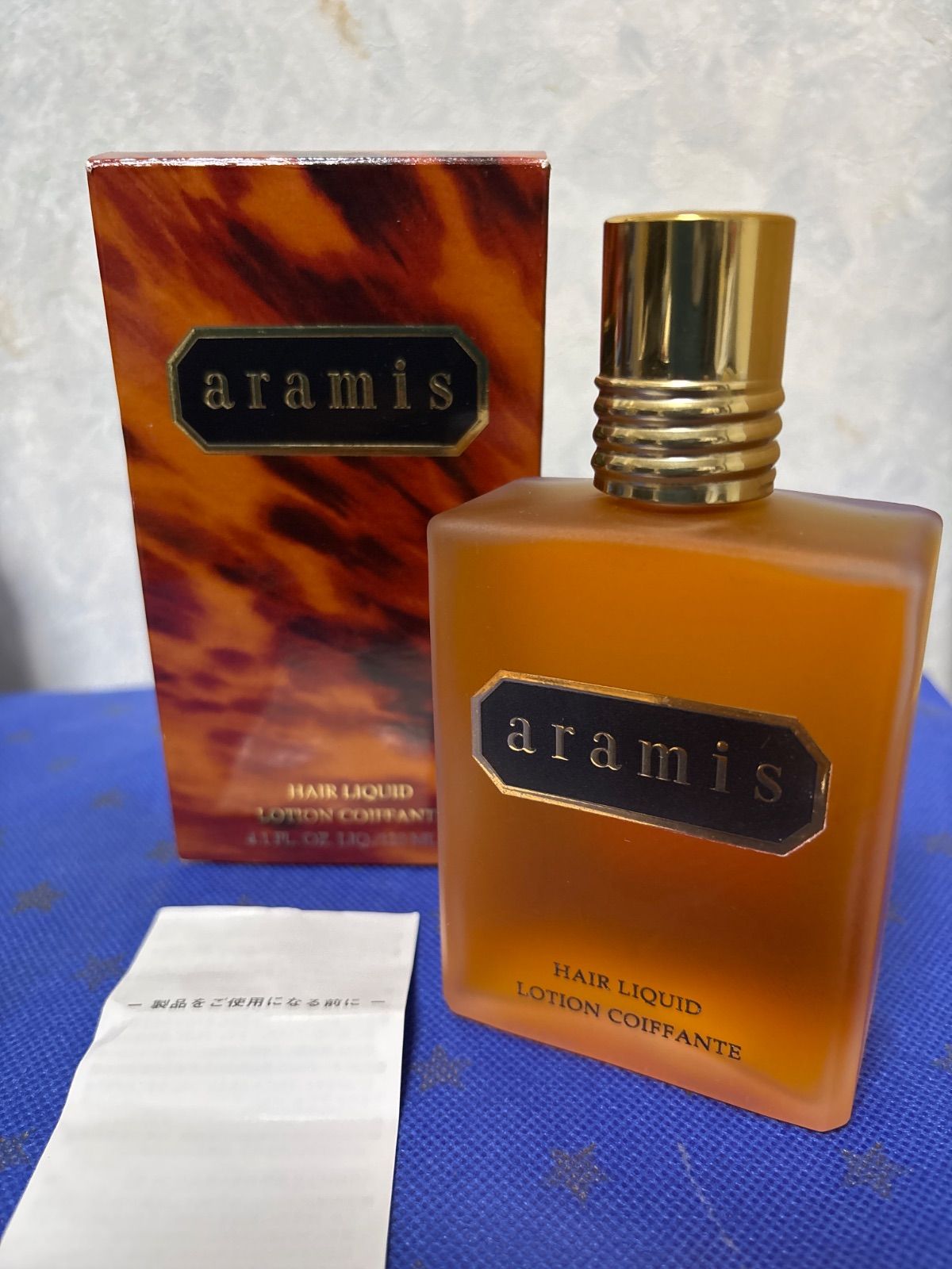アラミスヘアーリキッド120ml未使用 BOX付き 購入 アラミスヘアー
