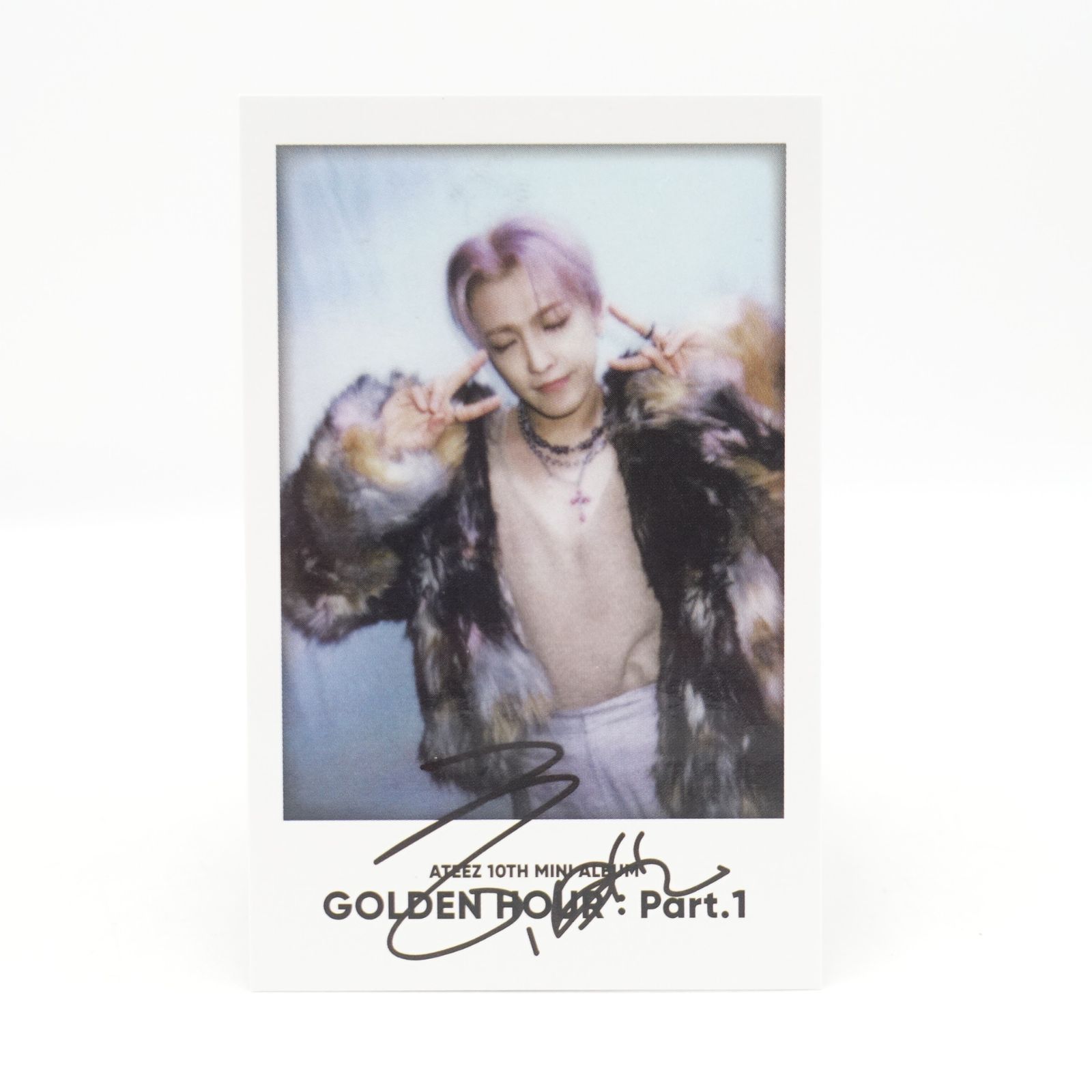 ホンジュンFEVER epilogueサイン入りチェキ ホンジュンFEVER epilogue