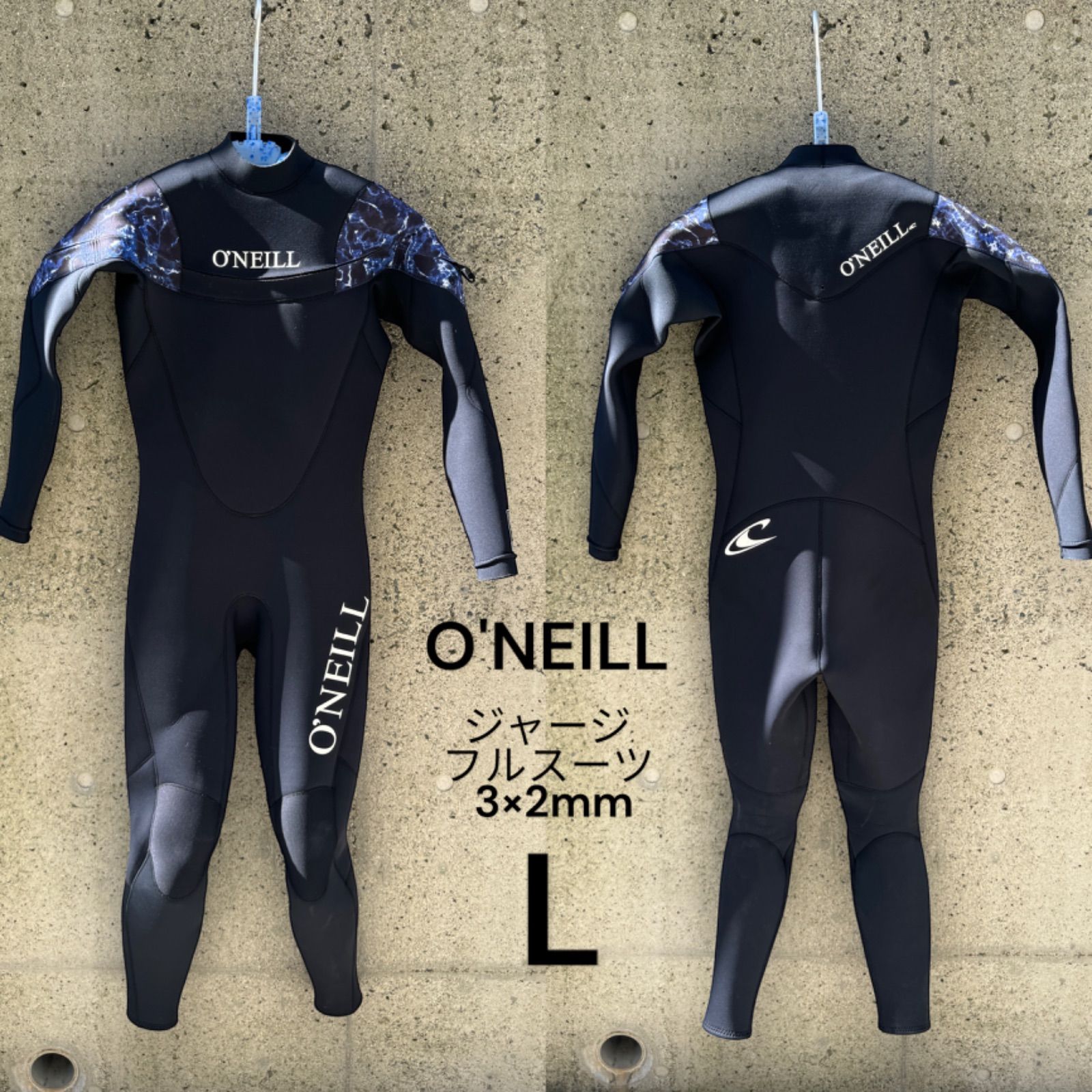 O'NEILL(オニール) 3mm ライトドライ XL used オニール ライトドライ O